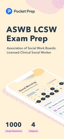 Pocket Prep LCSW 2026 для iOS — скриншот 1