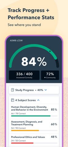 Pocket Prep LCSW 2026 для iOS — скриншот 4
