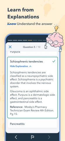 Pocket Prep PTCE 2026 для iOS — скриншот 3