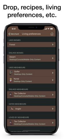 Pocket Wiki for Terraria для iOS — скриншот 2