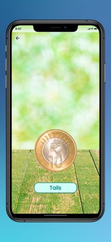 Подбрасывание монет для iOS — скриншот 1