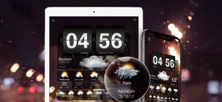 Погода⁺ для iOS — скриншот 2