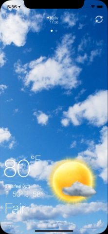 Погода .. для iOS — скриншот 4