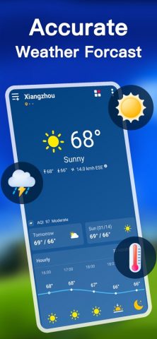 Погода — точное приложение пог для iOS — скриншот 1