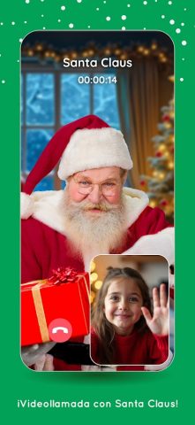 Поговорите с Санта-Клаусом Рож для Android — скриншот 2