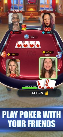Poker Face: Texas Holdem Live — скриншот 1