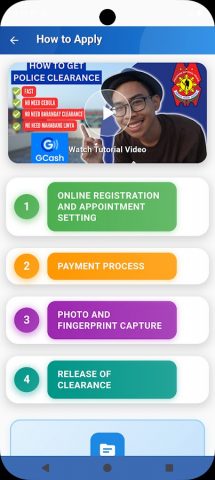 Police Clearance Guide для Android — скриншот 3
