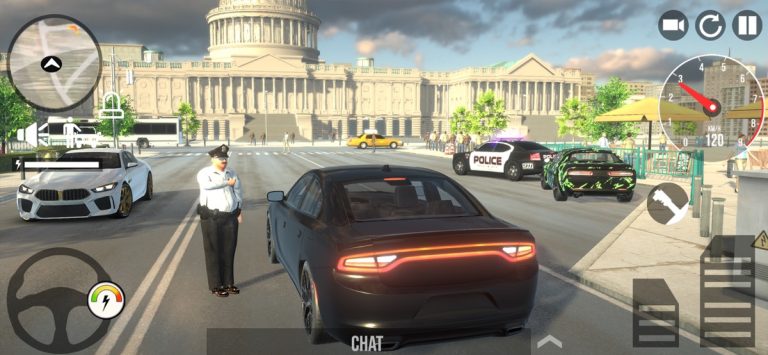Police Simulator Cop Car Games для iOS — скриншот 2