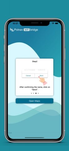 Polnav WiFi bridge для iOS — скриншот 4