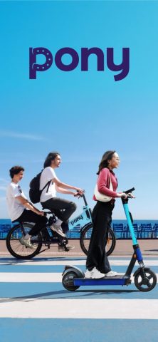 Pony — Bike & Scooter Sharing для iOS — скриншот 1