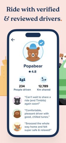 Poparide для iOS — скриншот 3