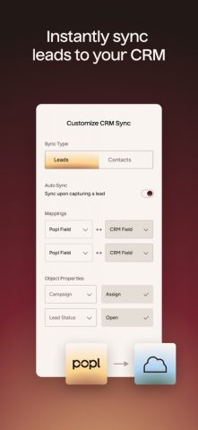 Popl: AI Lead Capture для iOS — скриншот 5