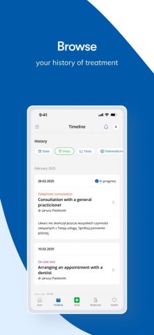 Portal Pacjenta LUX MED для iOS — скриншот 4