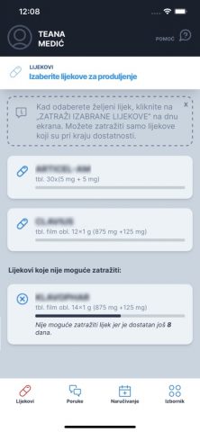 Portal Zdravlja для iOS — скриншот 4