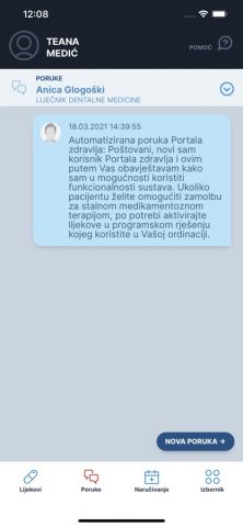 Portal Zdravlja для iOS — скриншот 5