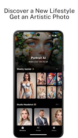 Portrait AI: AI Photo Generate для Android — скриншот 4