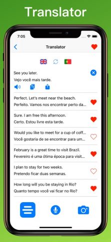 Portuguese Translator + для iOS — скриншот 1