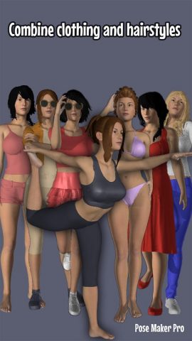 Pose Maker Pro — Art poser app для Android — скриншот 3