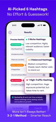 Post Ninja: Hashtag & Caption для iOS — скриншот 3