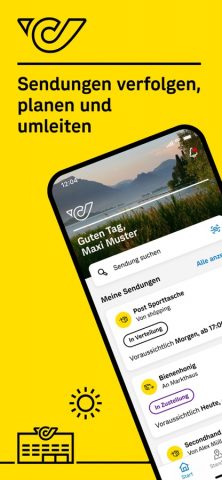 Post — Paket Tracking App для iOS — скриншот 1