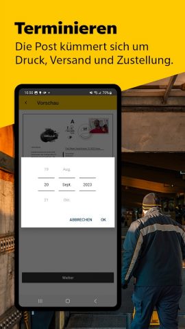 PostCard Creator для Android — скриншот 4