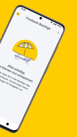 Postbank BestSign для Android — скриншот 2