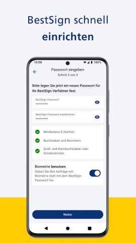 Postbank BestSign для Android — скриншот 4