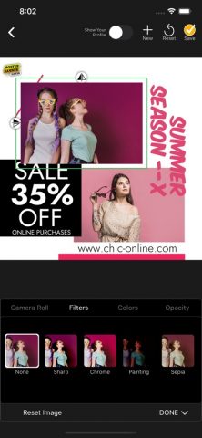 Poster & Banner Maker — скриншот 4