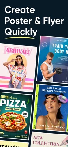 Poster Maker, Flyer Maker для iOS — скриншот 1