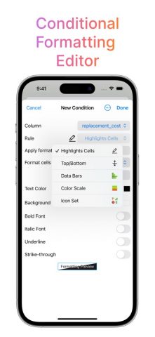 PostgreSQL Client для iOS — скриншот 4