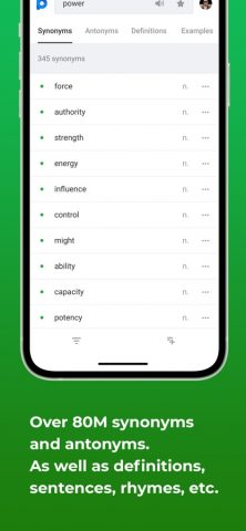 Power Thesaurus для iOS — скриншот 2