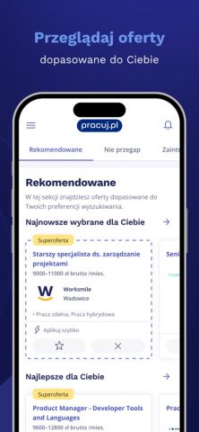 Pracuj.pl – oferty pracy для iOS — скриншот 2