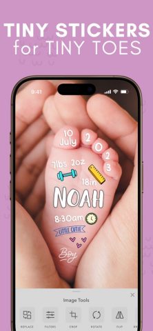 Precious — Baby Photo Art для iOS — скриншот 3