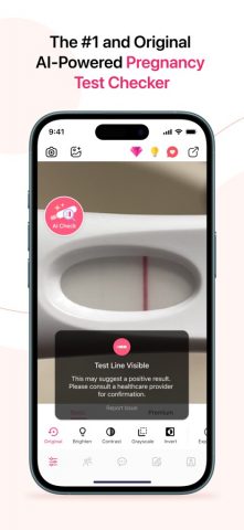 Pregnancy Test Checker для iOS — скриншот 1