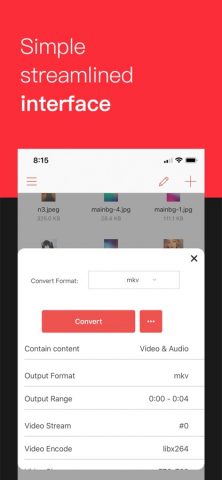 Преобразователь формата для iOS — скриншот 2