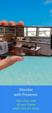 Presence Video Security Camera для iOS — скриншот 1