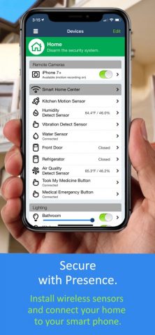 Presence Video Security Camera для iOS — скриншот 3