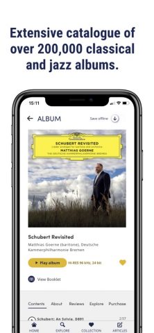 Presto Music для iOS — скриншот 1
