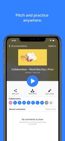 Prezi Viewer для iOS — скриншот 3