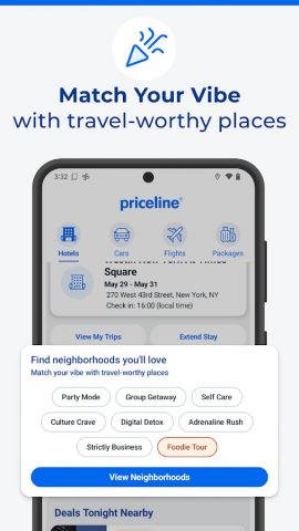 Priceline: Hotel, Flight & Car для Android — скриншот 5