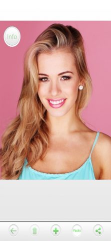 Прически для лица для iOS — скриншот 3