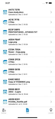 PrintMe для iOS — скриншот 3