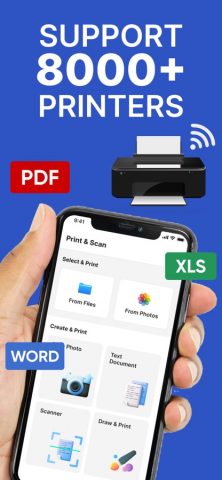 Принтер & Сканер: PDF, Фото для iOS — скриншот 1