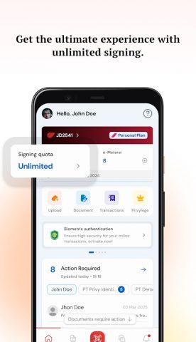 Privy — Tanda Tangan Digital для Android — скриншот 2