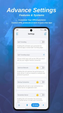 Pro Gamer VPN: Быстрый игровой для Android — скриншот 4