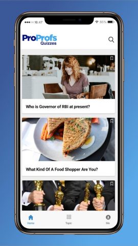 ProProfs Quizzes — Online Quiz для Android — скриншот 1