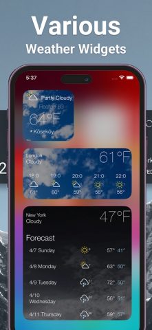 Прогноз Погоды ٞ для iOS — скриншот 3