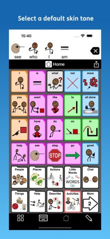 Proloquo2Go AAC для iOS — скриншот 4