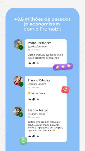 Promobit: Promoções e Cupons для Android — скриншот 2