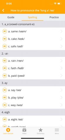 Pronuncian — English Pronounce для iOS — скриншот 3